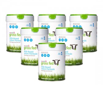 【新西兰直邮包邮】Munchkin 满趣健 草饲婴儿奶粉1段 6罐/箱 1罐*730克（0-6个月新生儿适用）